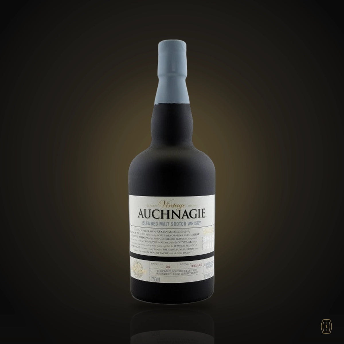 Lost Distillery Company Auchnagie Vintage blended malt bottle