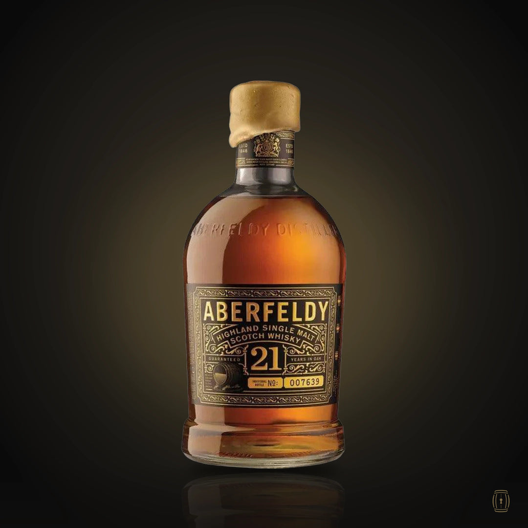 Aberfeldy 21 Year Old Highland single malt bottle