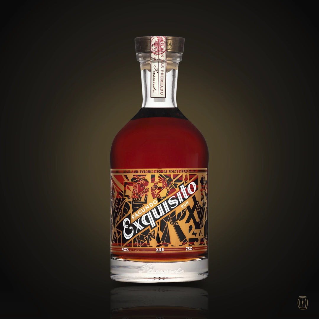 Facundo Exquisito rum bottle