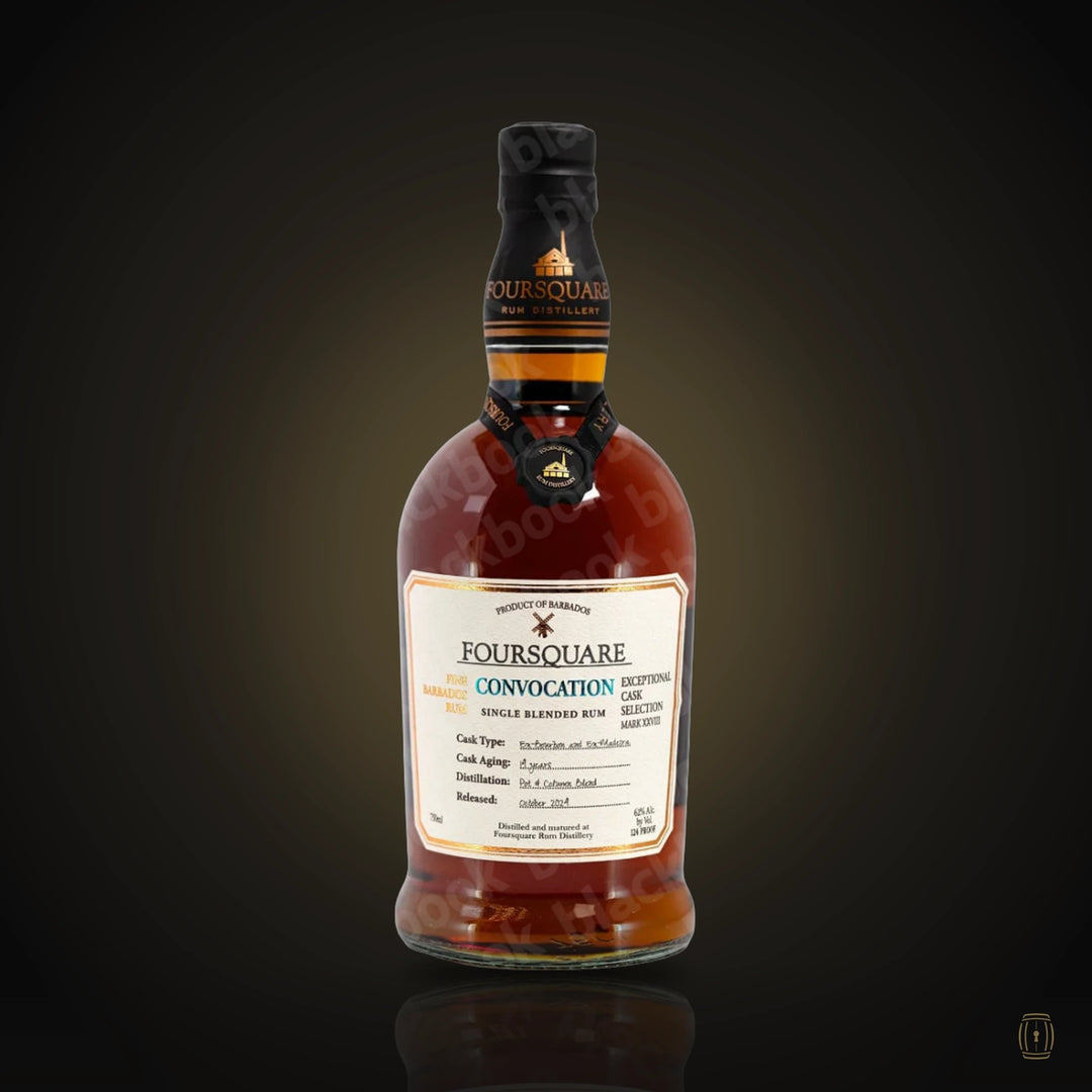 Foursquare Convocation Exceptional Cask Selection rum bottle