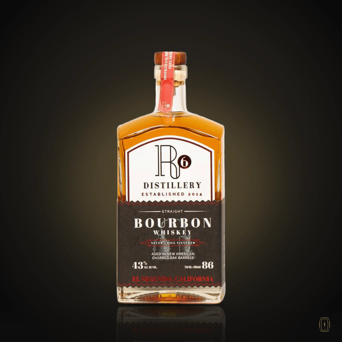 R6 Bourbon Whiskey 750ml
