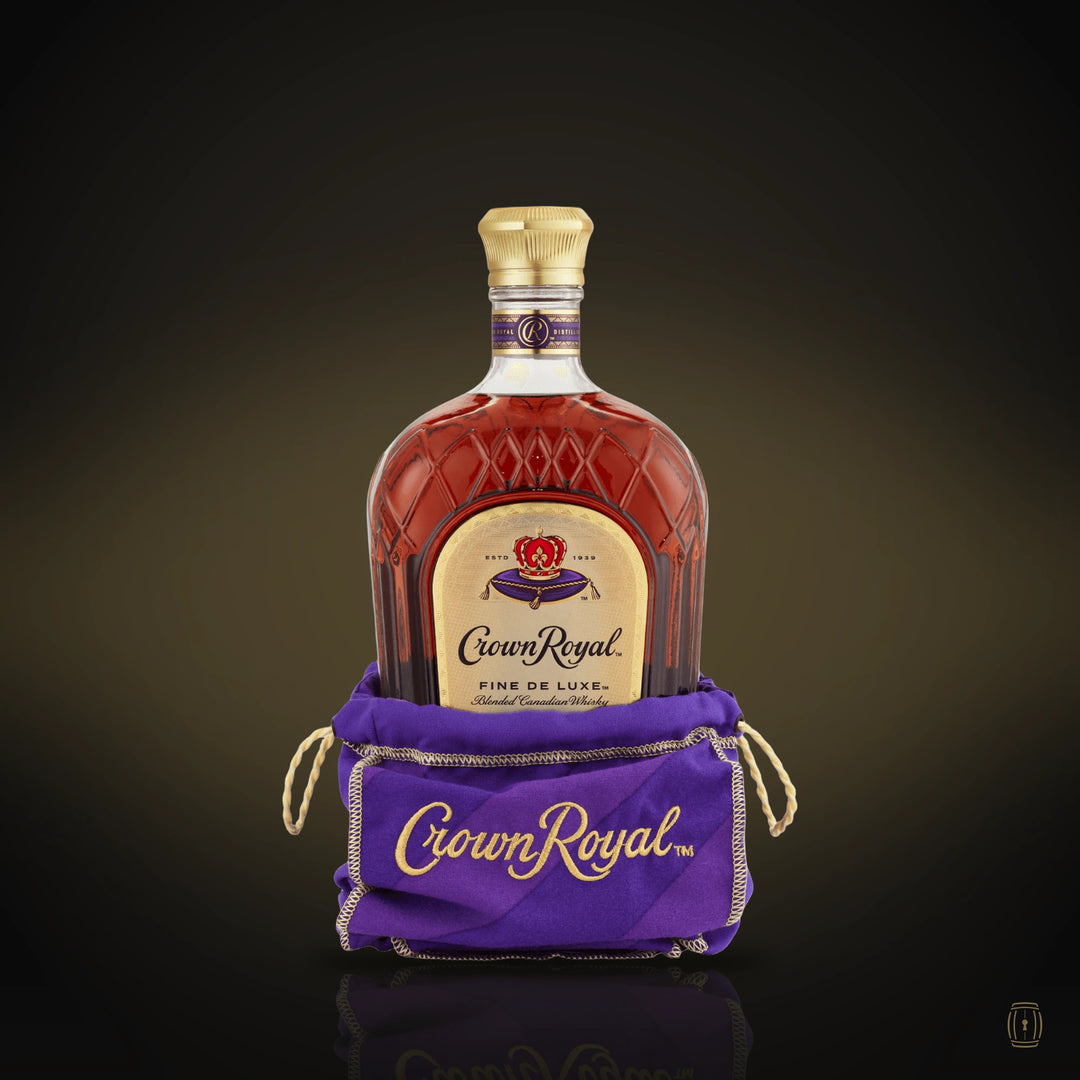 Crown Royal Collectible Holiday Bag Fine De Luxe 1.75L