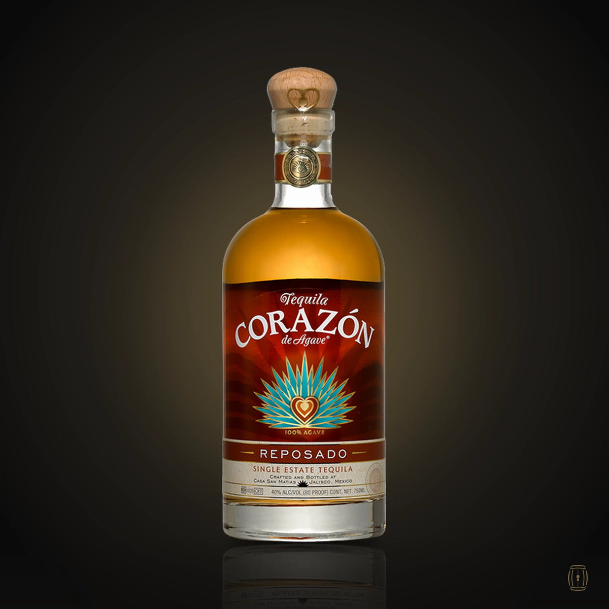 Corazon Reposado Blanton's Barrel Finish Tequila (Private Selection) 750ml