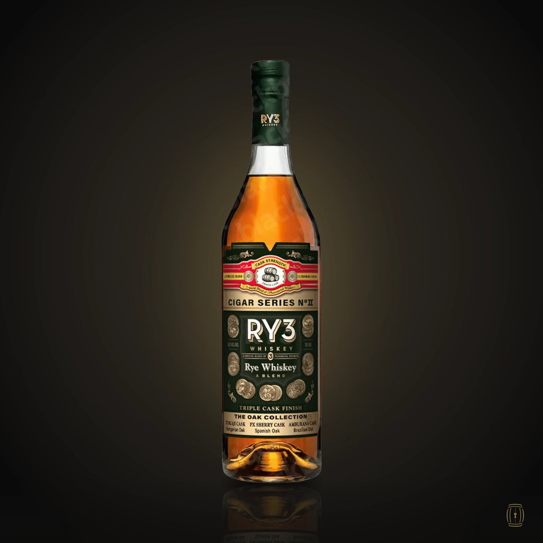 RY3 Cigar Series No. II The Oak Collection Rye 750ml