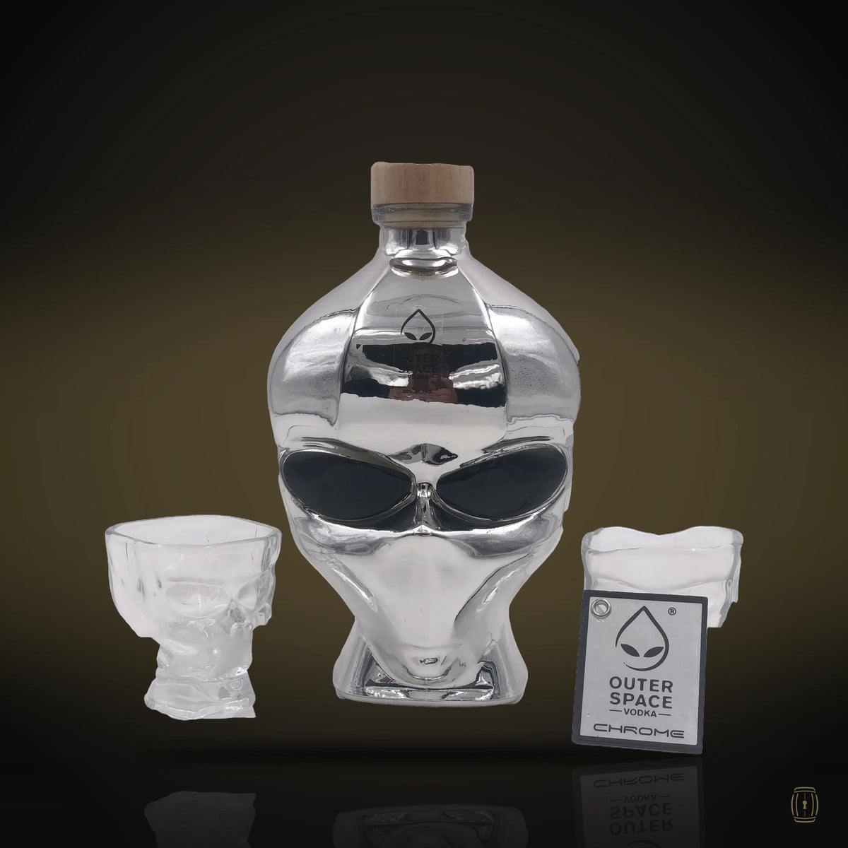 Outer Space Vodka Chrome Limited Edition 750ml