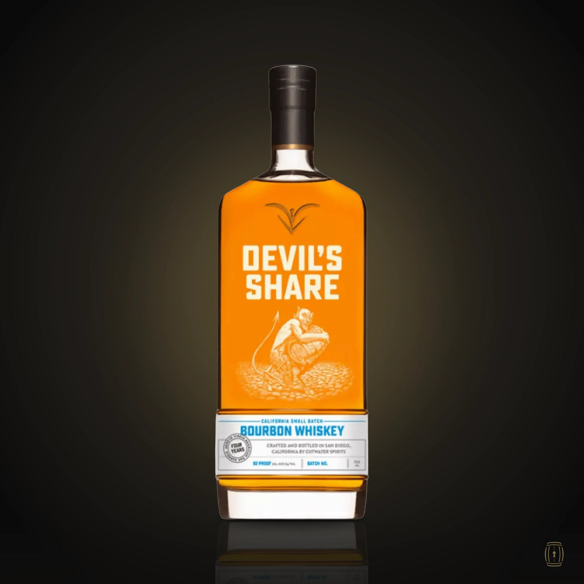Cutwater Devils Share Bourbon Whiskey 750ml