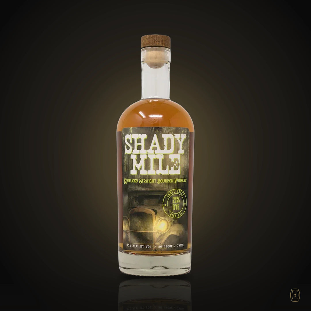 Shady Mile Kentucky Straight Bourbon Whiskey Small Batch Rye 21% 750ml