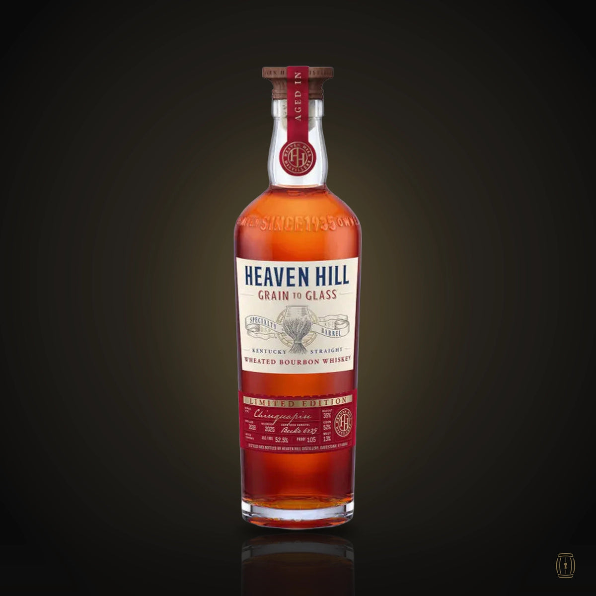 Heaven Hill Grain to Glass Wheated Bourbon Chinquapin Barrel 750ml