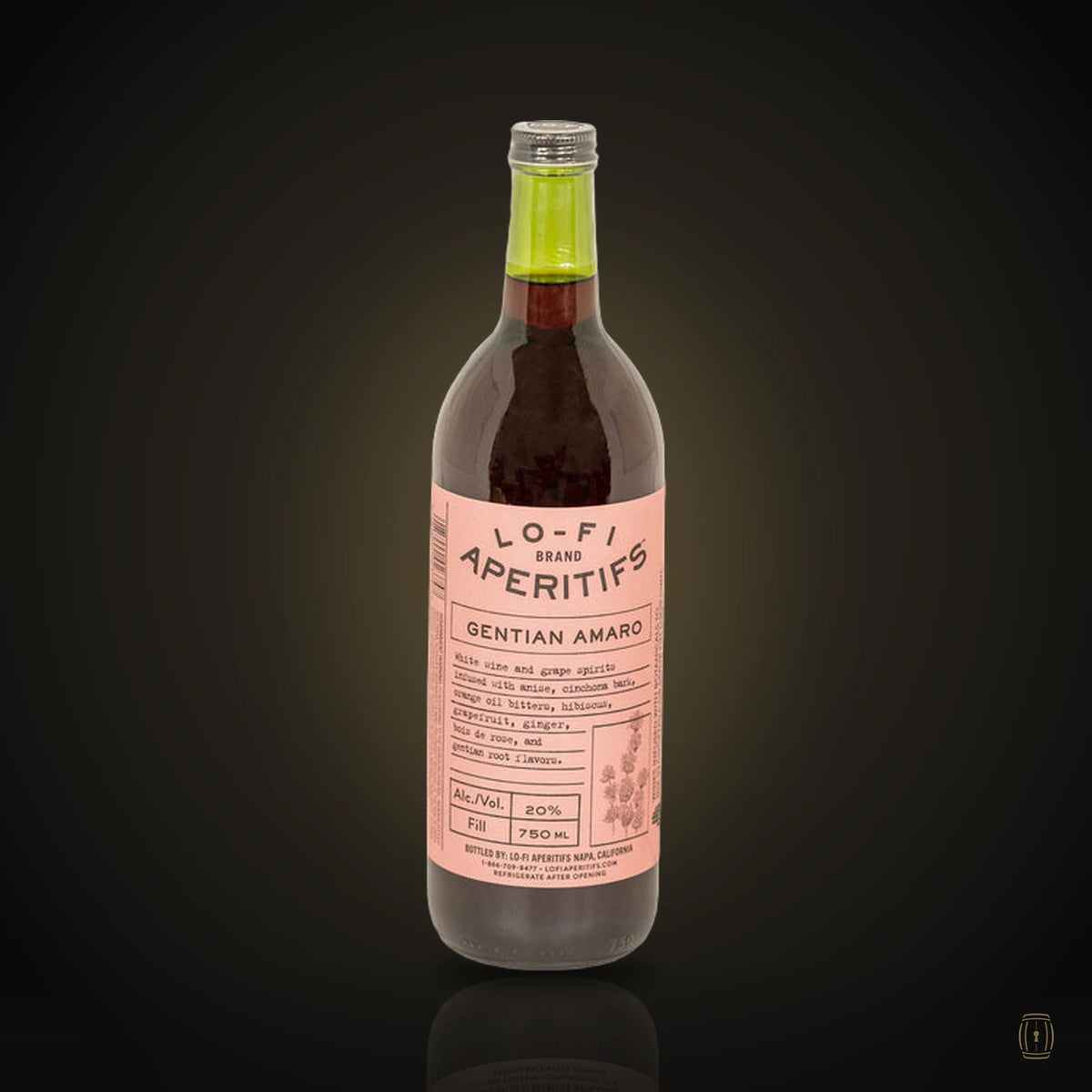 Lo-fi Brand Aperitifs Gentian Amaro 750ml