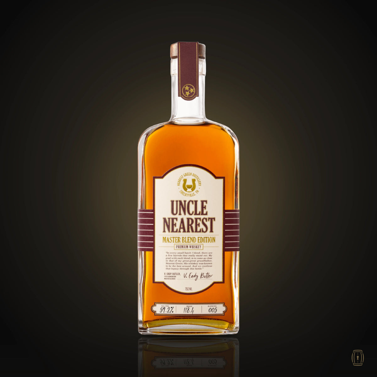 Uncle Nearest Master Blend Edition V Eady Butter 750ml
