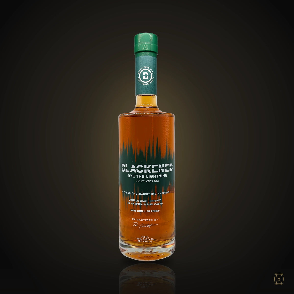 Blackened The Lightning Kentucky Straight Rye Whiskey 750 ml