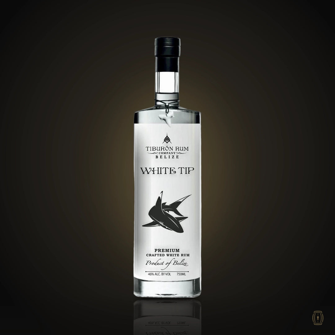 Tiburon Rum White Tip Pemium Crafted Overproof White Rum 750 ML