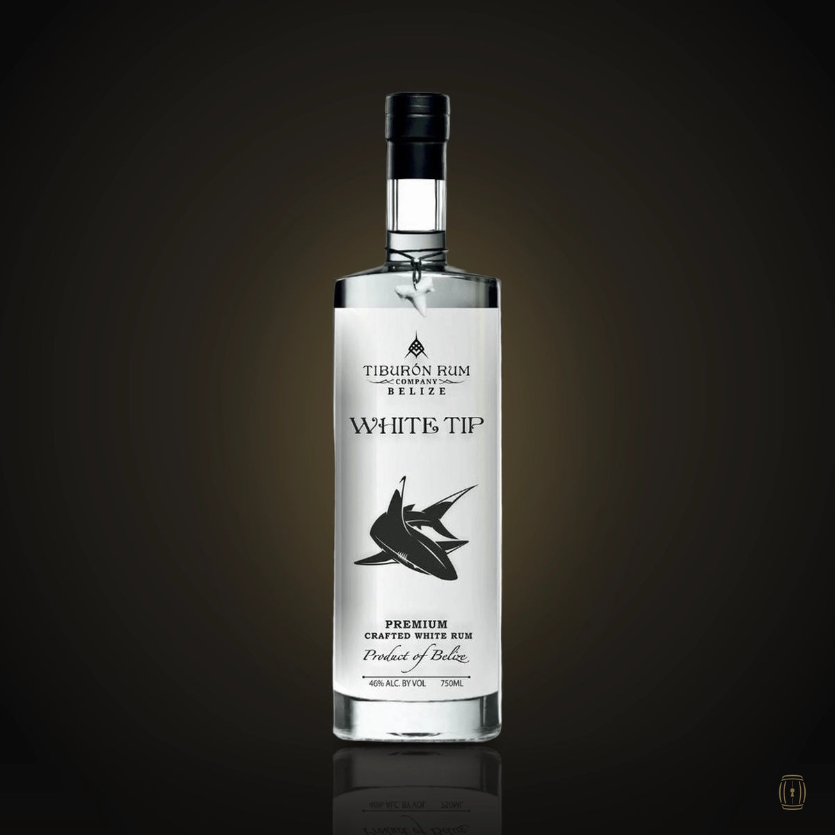 Tiburon Rum White Tip Pemium Crafted Overproof White Rum 750 ML