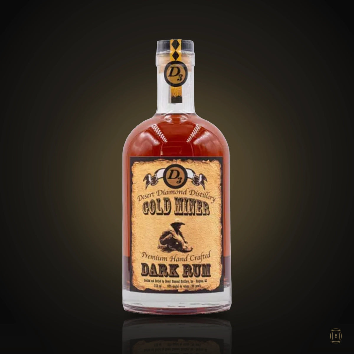 Desert Diamond Distillery Gold Miner Dark Rum 750 ml