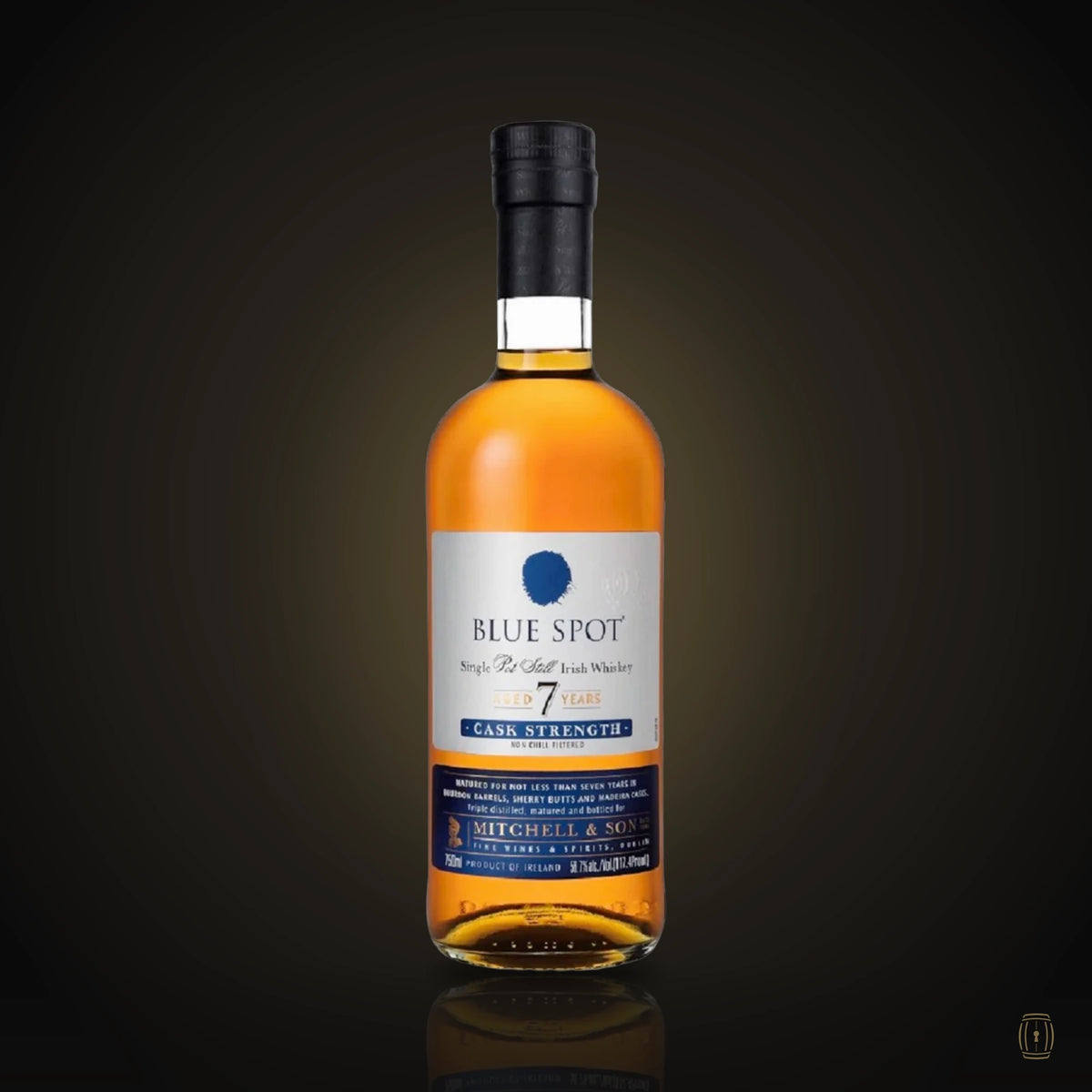 Blue Spot Single Pot Still Cask Strength 7 year 750 ml