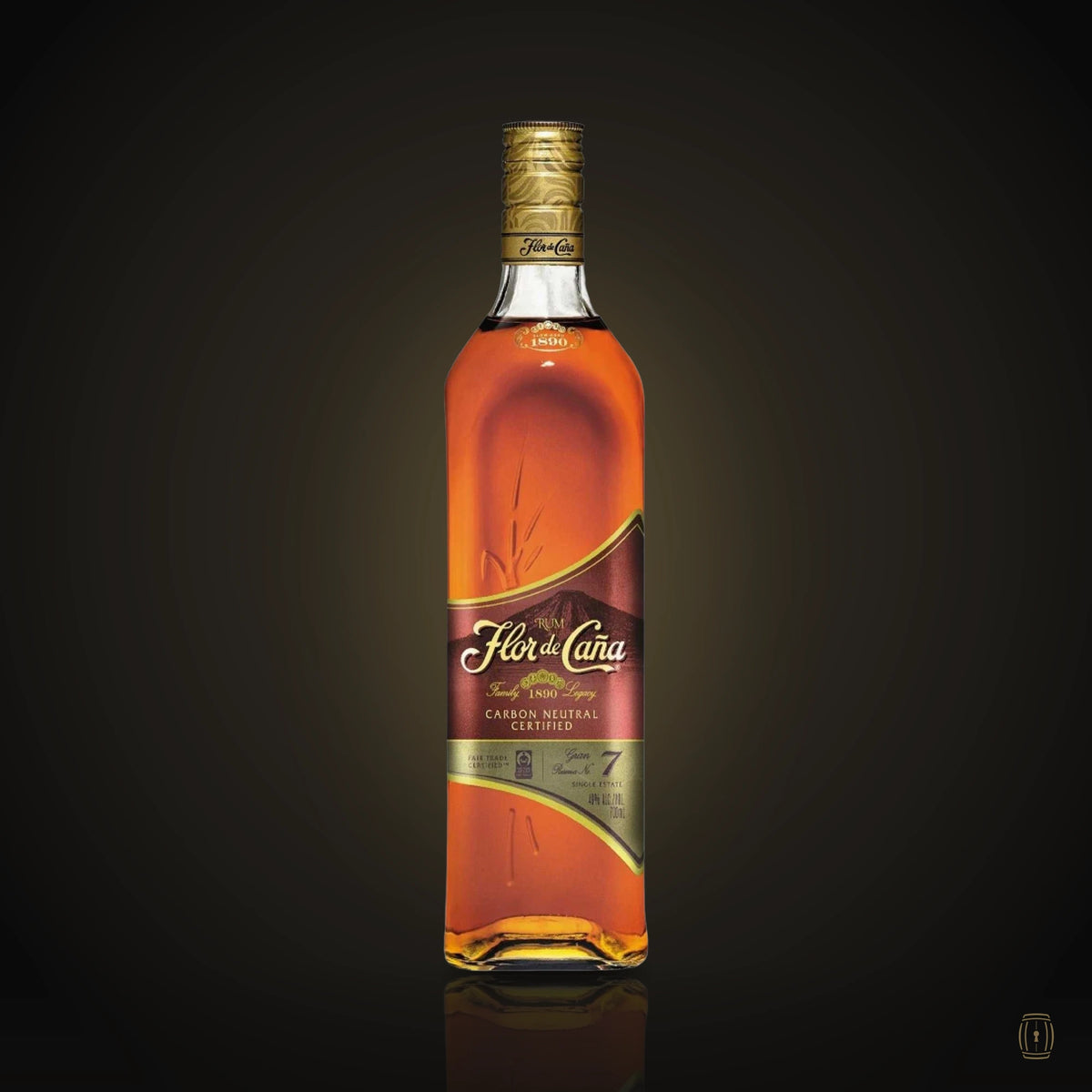 Flor de Cana Grand Reserve Gold Rum 7 Year 750ml