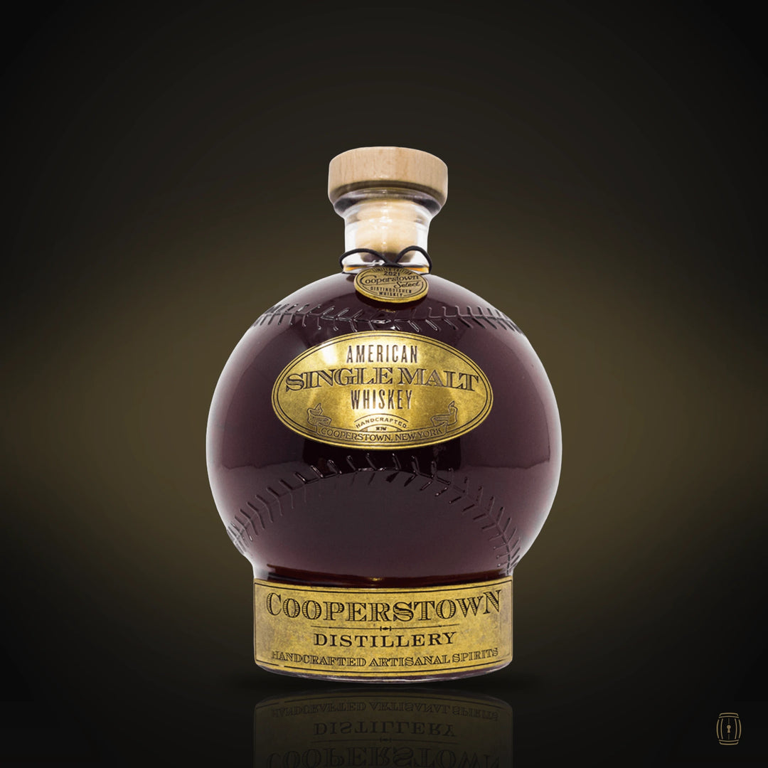 Cooperstown Limited Edition Baseball Decanter - Straight American Single Malt Whiskey 2022 750ml