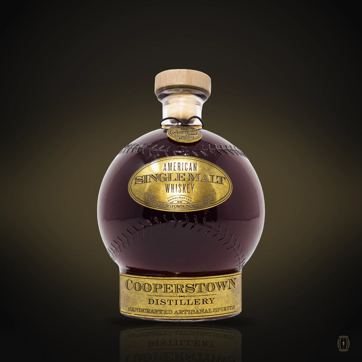 Cooperstown Limited Edition Baseball Decanter - Straight American Single Malt Whiskey 2022 750ml