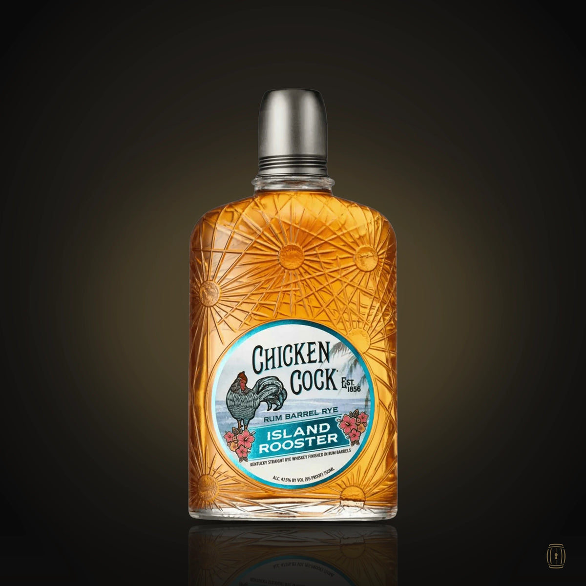 Chicken Cock Rum Barrel Rye Island Rooster Kentucky Straight 750ml