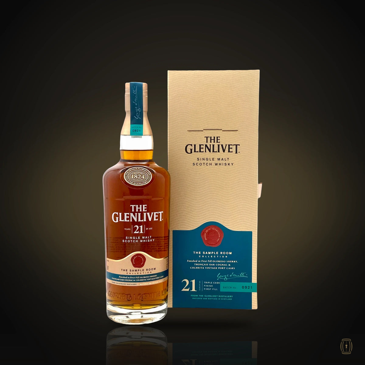 The Glenlivet Sample Room Single Malt Scotch 21 Year 750ml