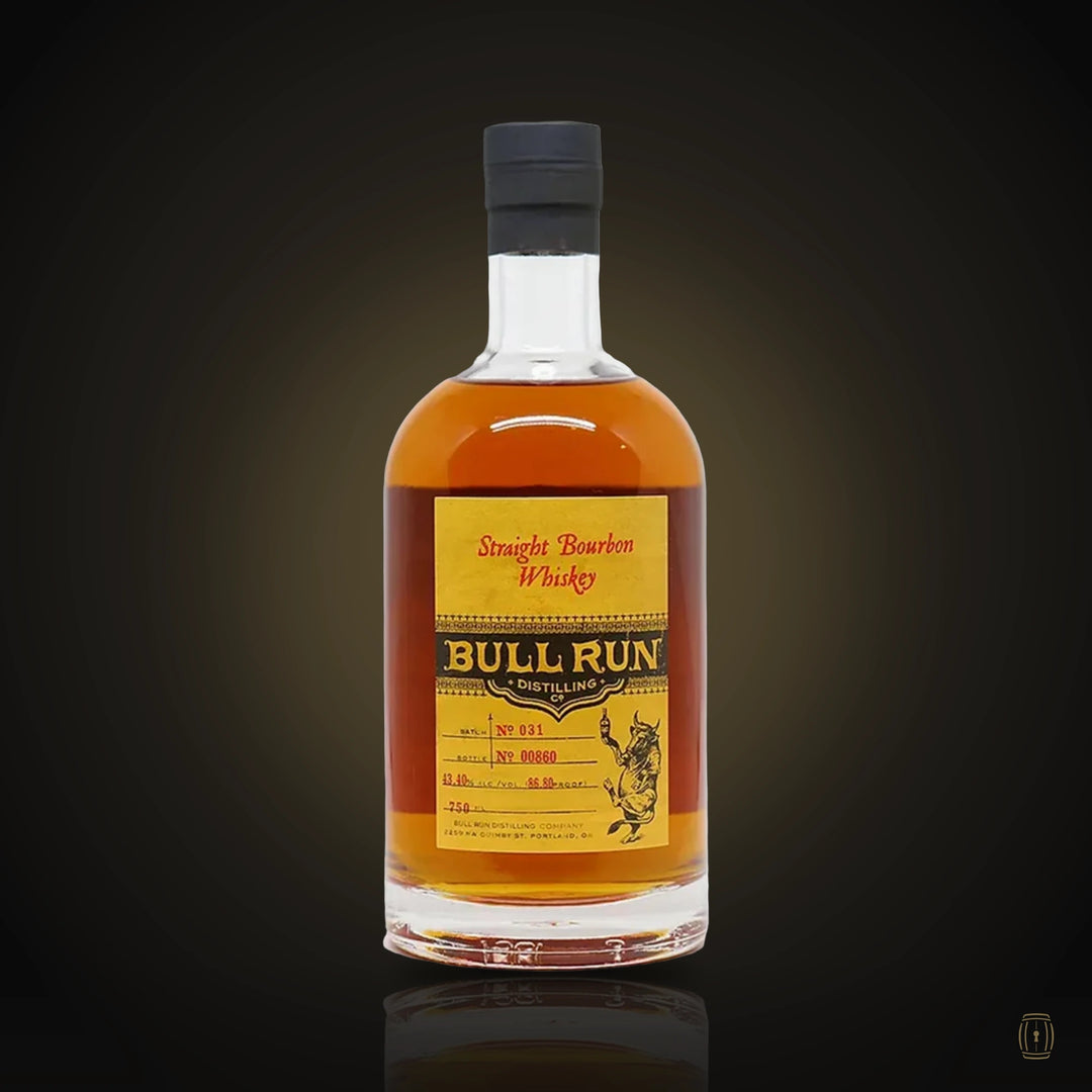 Bull Run Straight Bourbon Whiskey 750ml