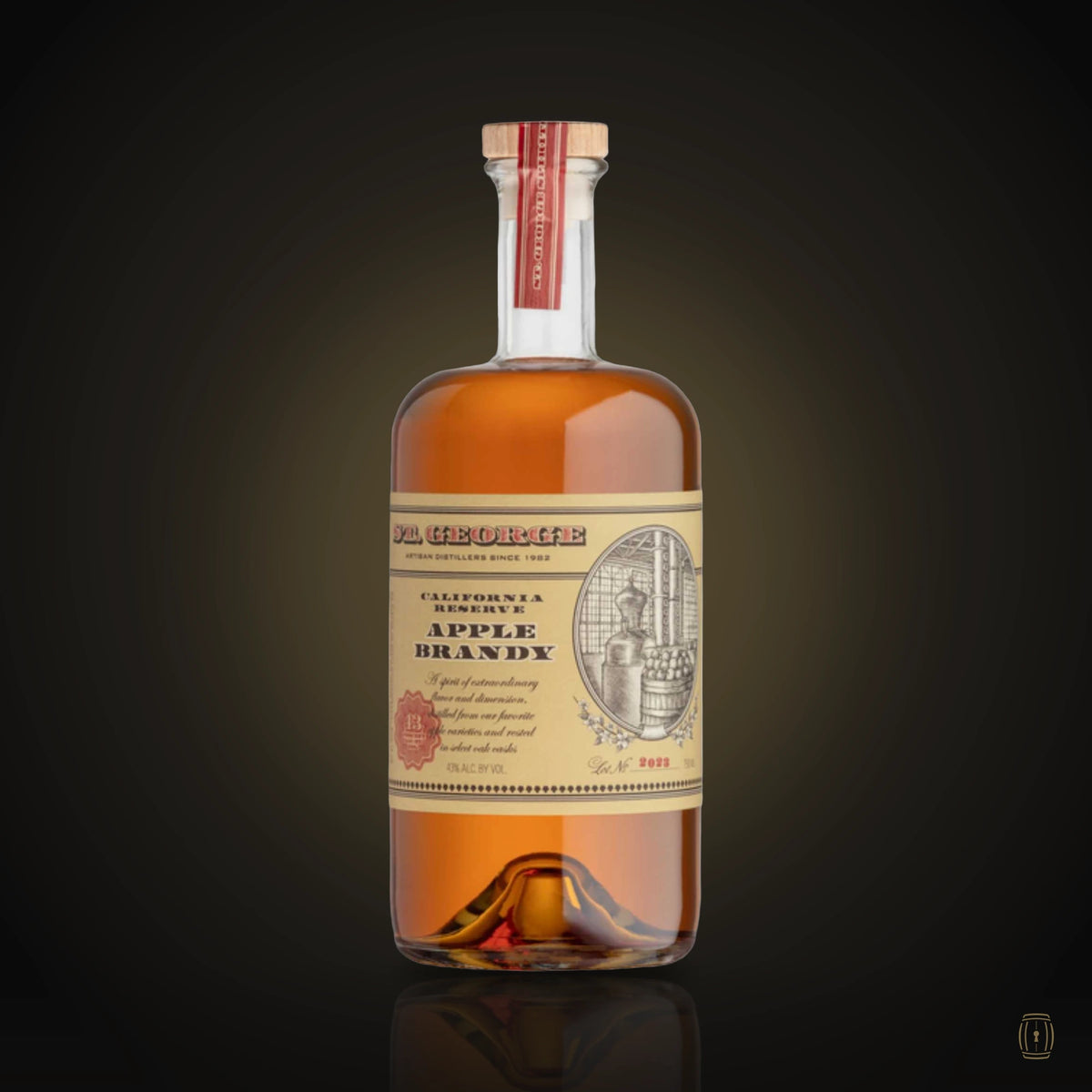 St. George Reserve Apple Brandy 750 ml