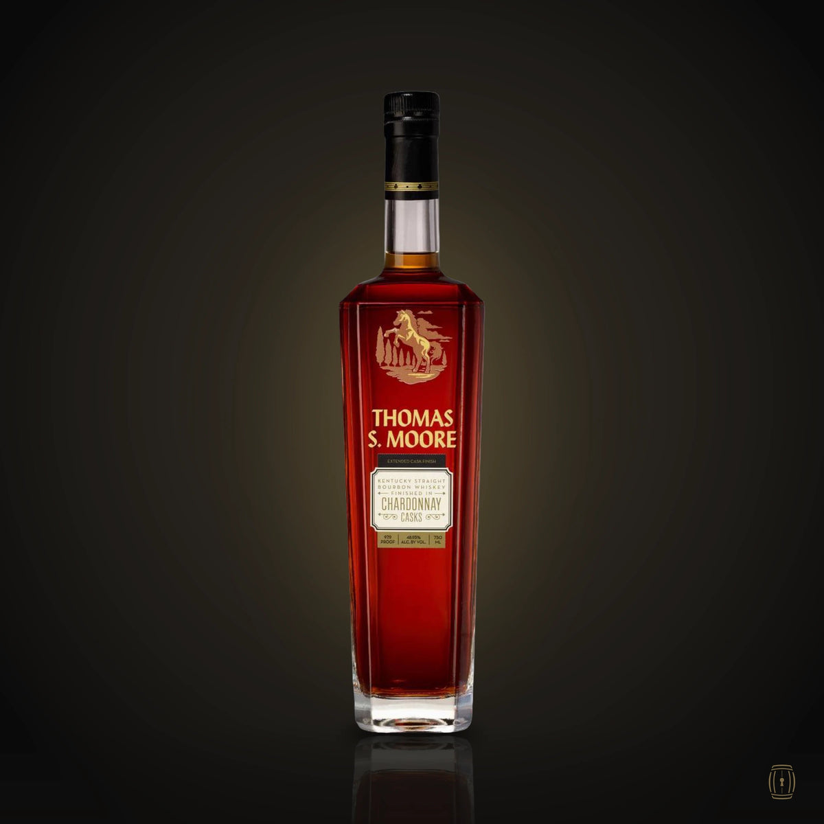 Thomas S. Moore Kentucky Straight Bourbon Whiskey Finished in Chardonnay Casks 750 ml