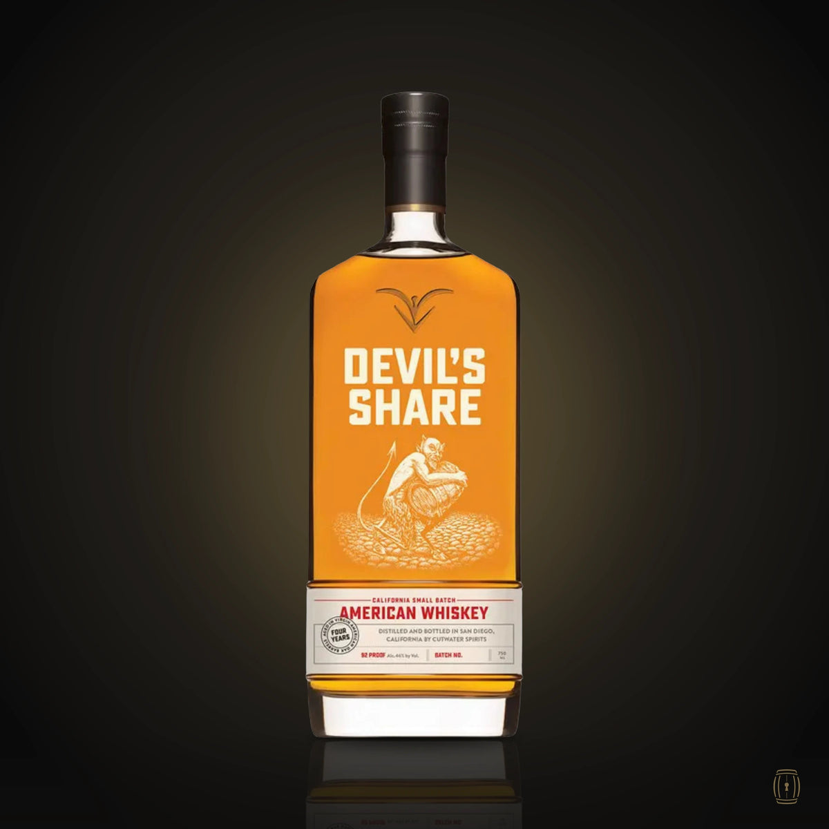 Cutwater Devils Share American Whiskey 4 year 750ml