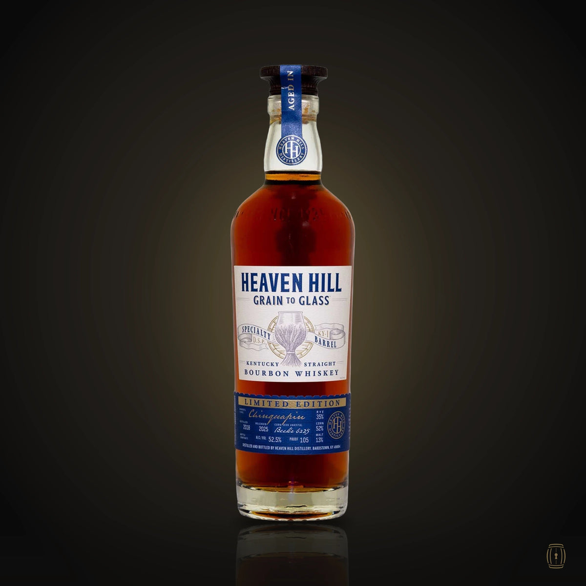 Heaven Hill Grain to Glass Bourbon Chinquapin Barrel 700ml