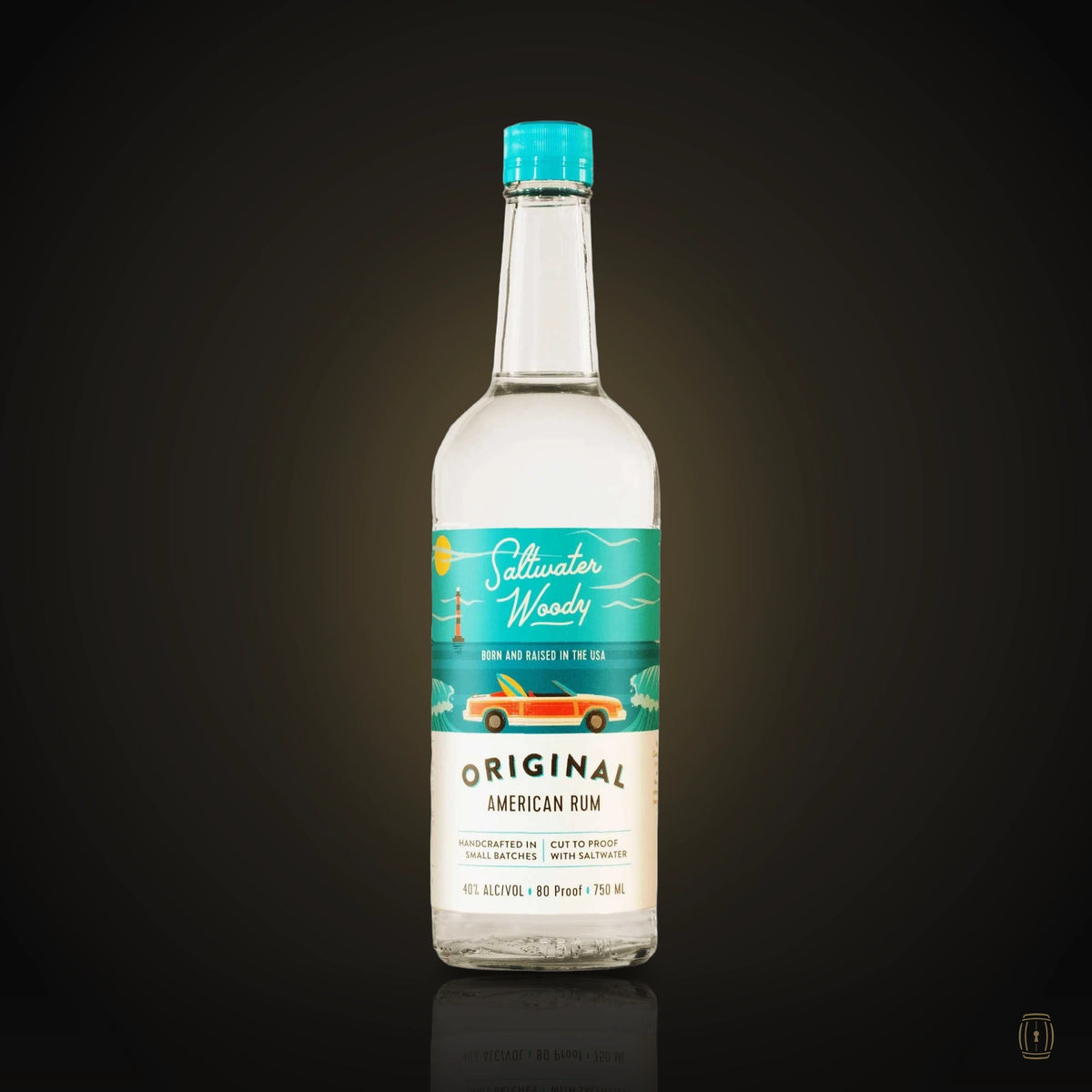 Saltwater Woody Rum Original American Rum 750ml