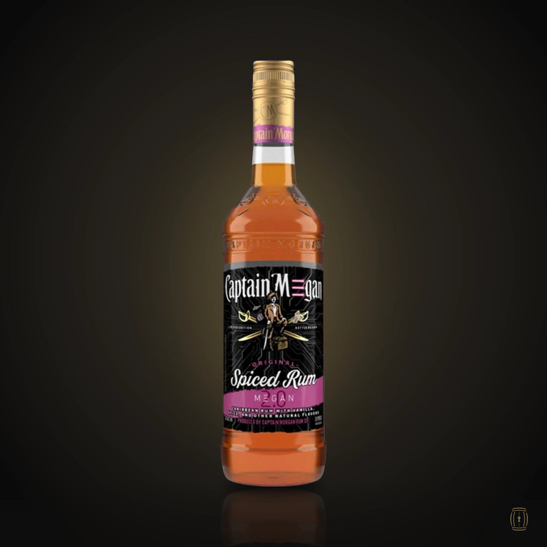 Captain Morgan Limited Edition Spiced Rum Megan 2.0 750 ML