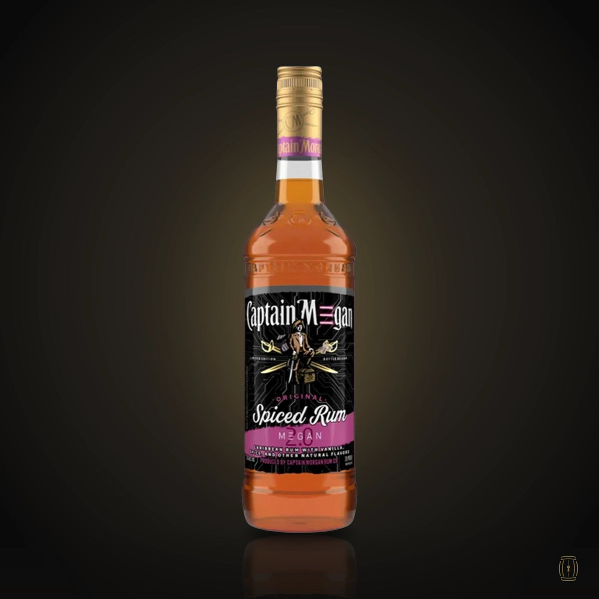 Captain Morgan Limited Edition Spiced Rum Megan 2.0 750 ML