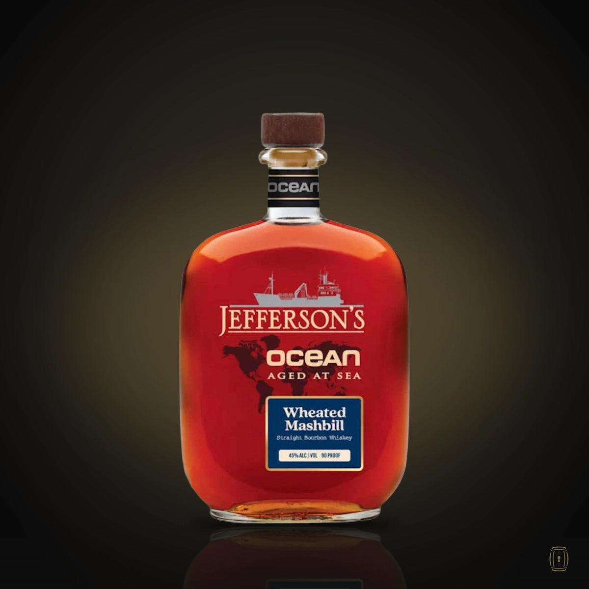 Jefferson's Ocean Aged at Sea Wheated Mashbill Single Barrel No 191 Voyage 32 750 ML