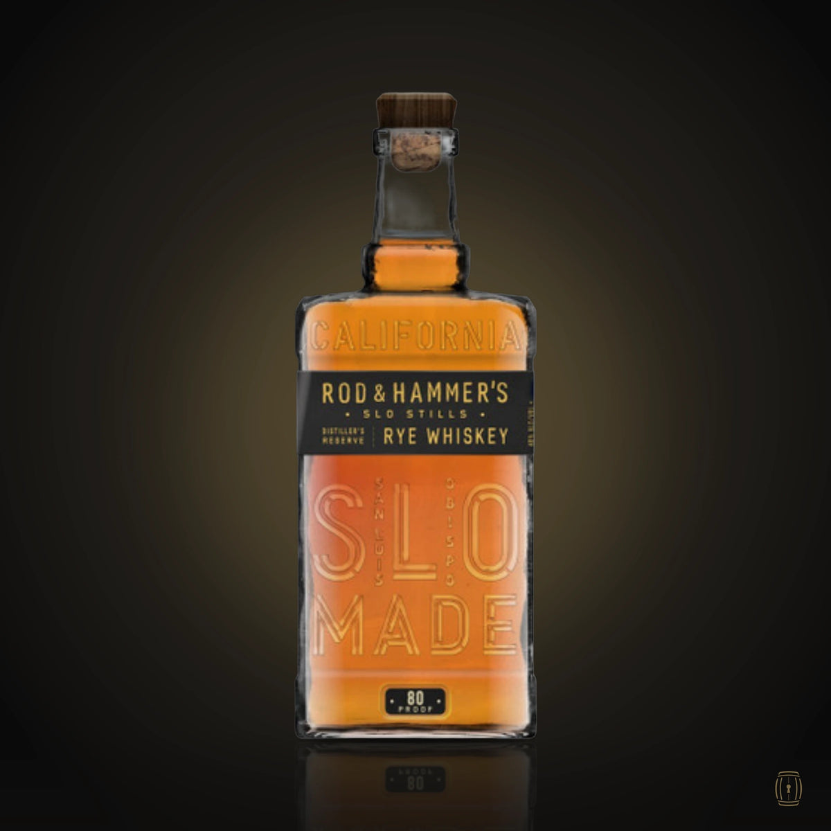 Rod & Hammer SLO Stills Reserve Rye Whiskey 750ml