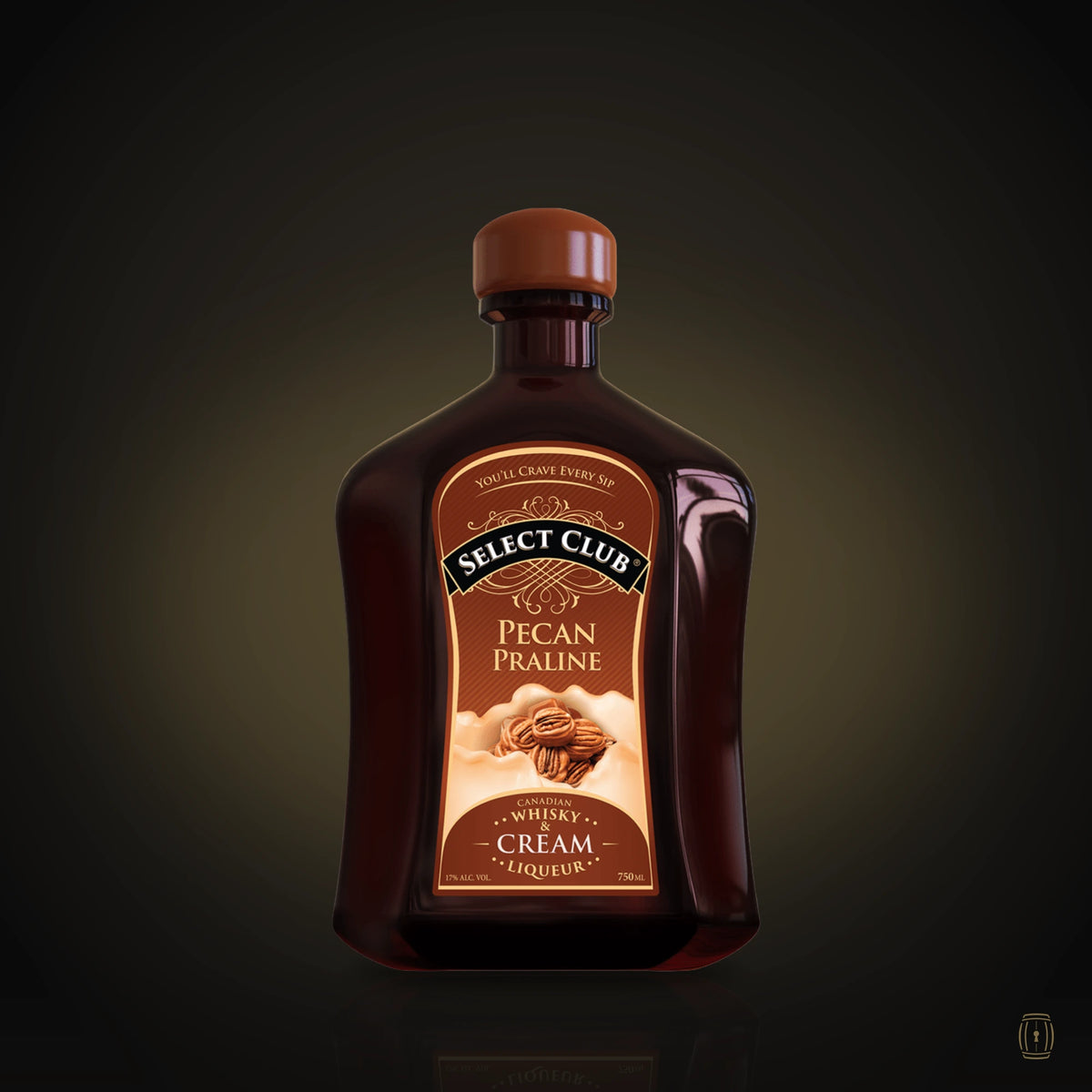 Select Club Pecan Praline Whisky and Cream Liqueur 750ml