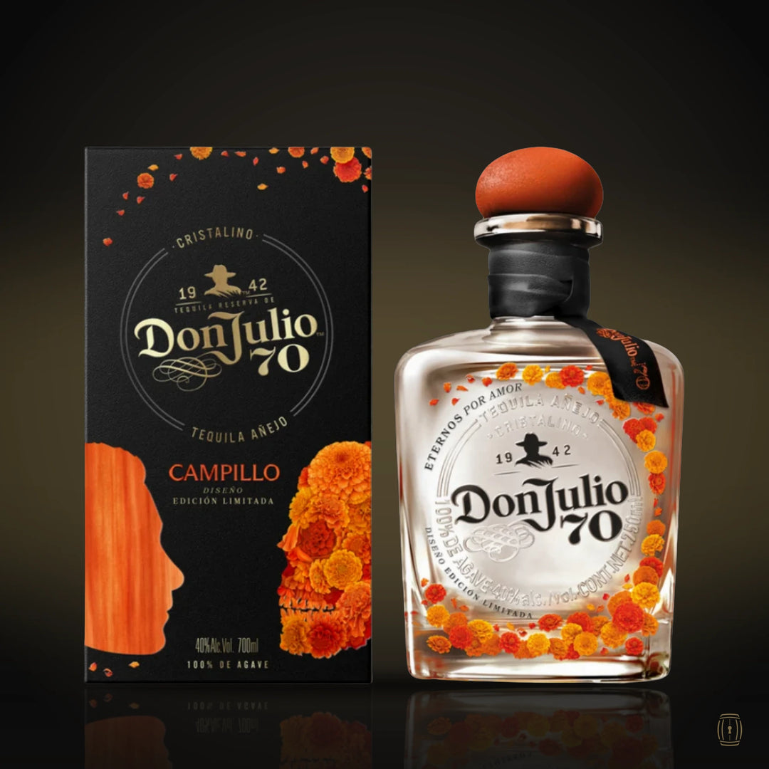 Don Julio 70th Cristalino Añejo Día de los Muertos 2026 750ml