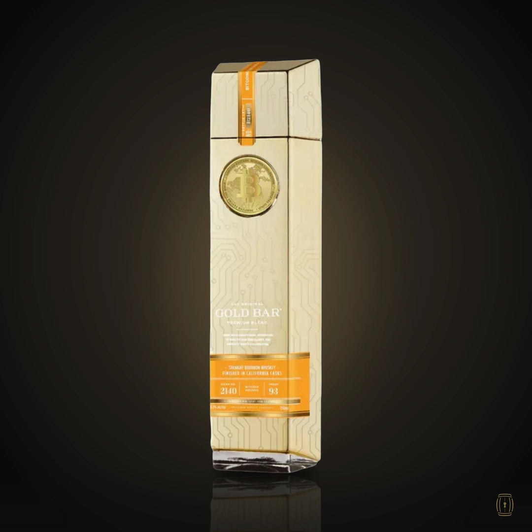 Gold Bar BBN Bitcoin Reserve LTD ED Finished in California Casks 93 750ml