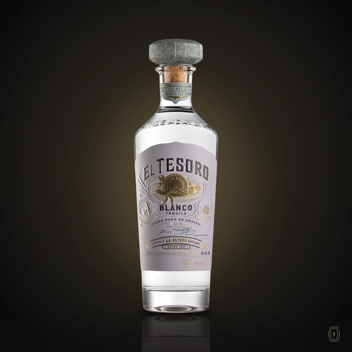 El Tesoro Blanco Tequila 750ml