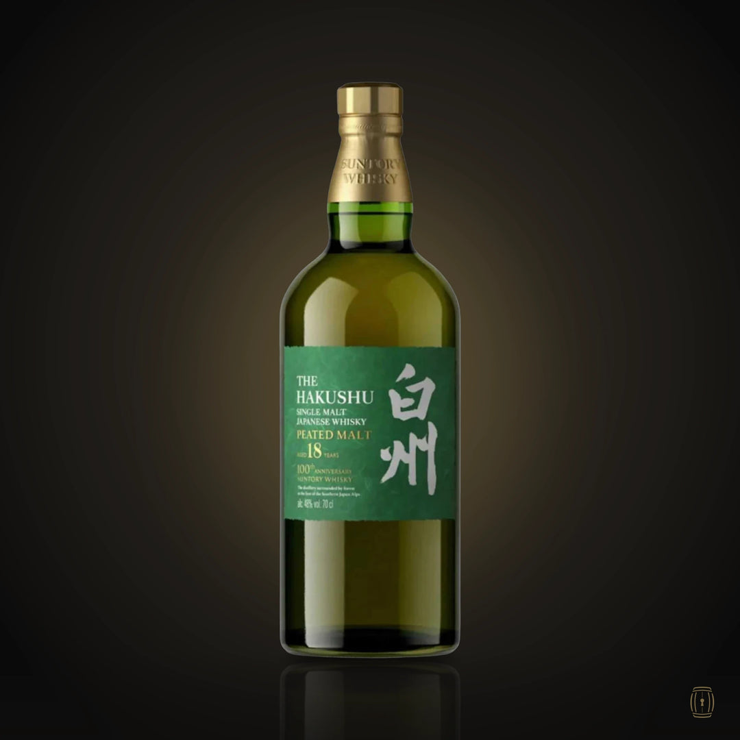 The Hakushu Single Malt Japanese Whisky Peated Malt 18 year 700 ml