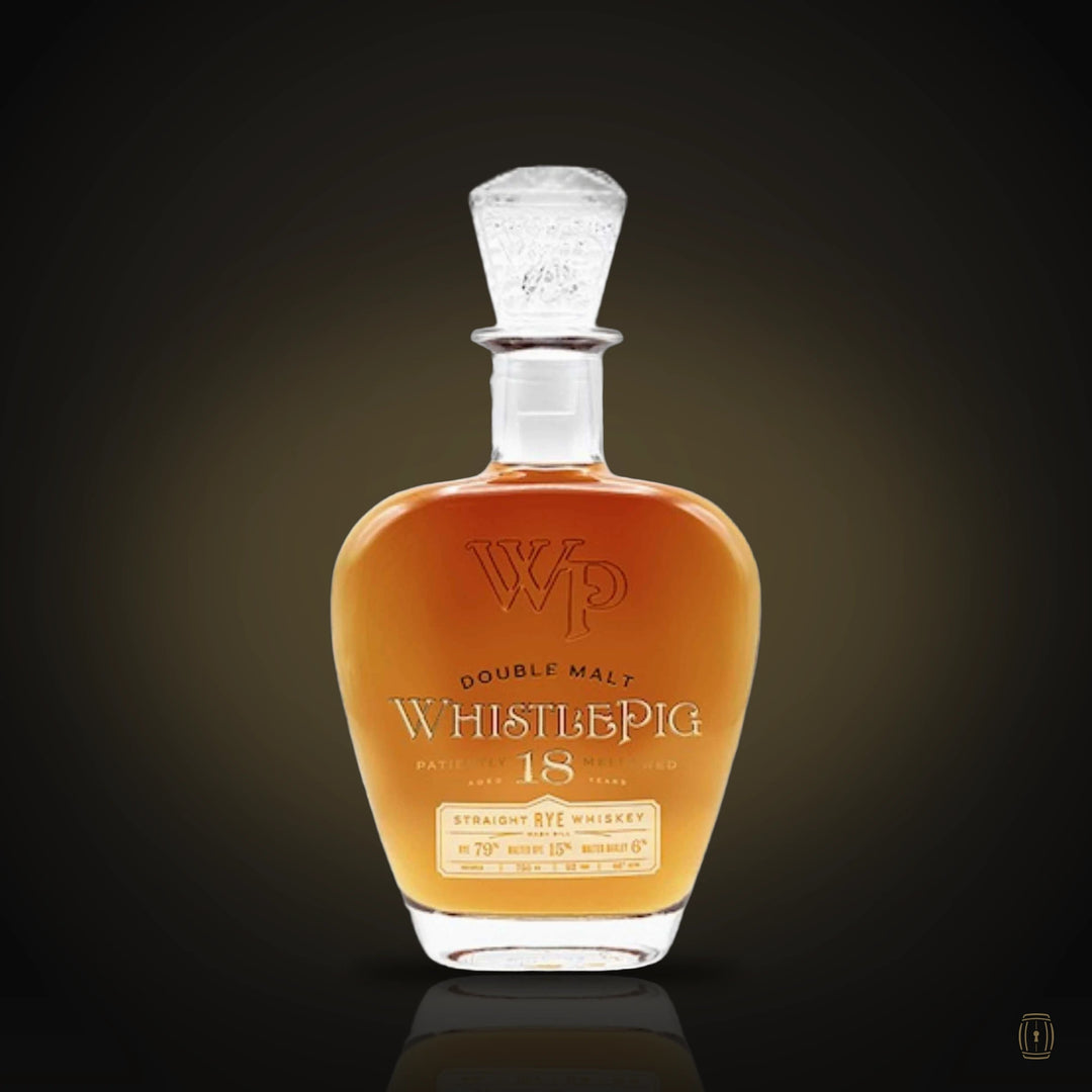 WhistlePig Double Malt 18 Year Old Straight Rye Whiskey 750ml