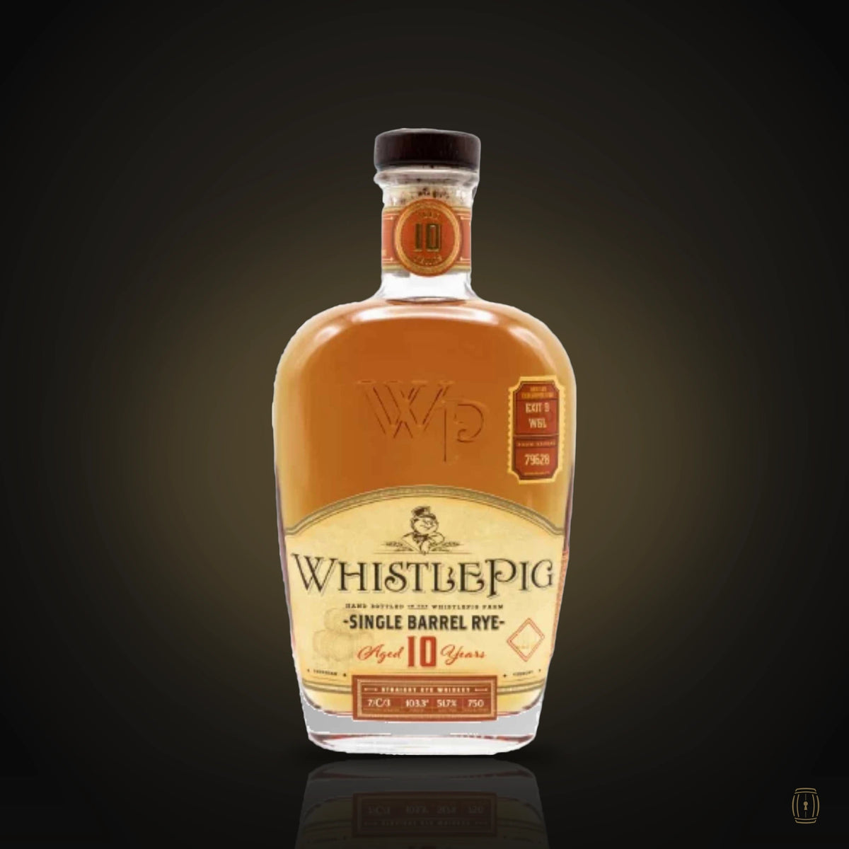 WhistlePig 10 Year Old Rye Barrel #90396 Gettin' Sloppy 750ml
