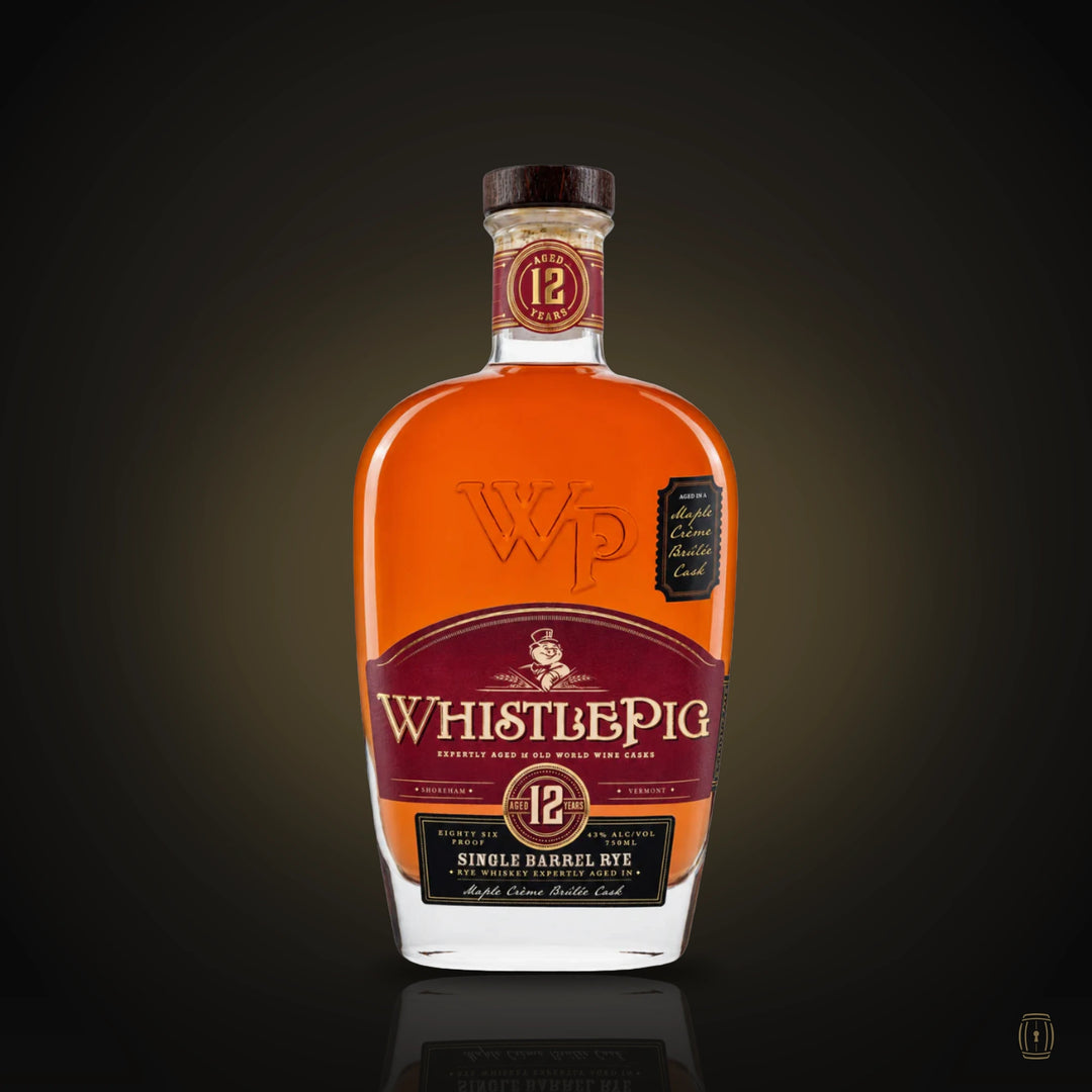 WhistlePig 12 Year Rye Single Barrel Finish Maple Crème Brûlée 2026 750ml