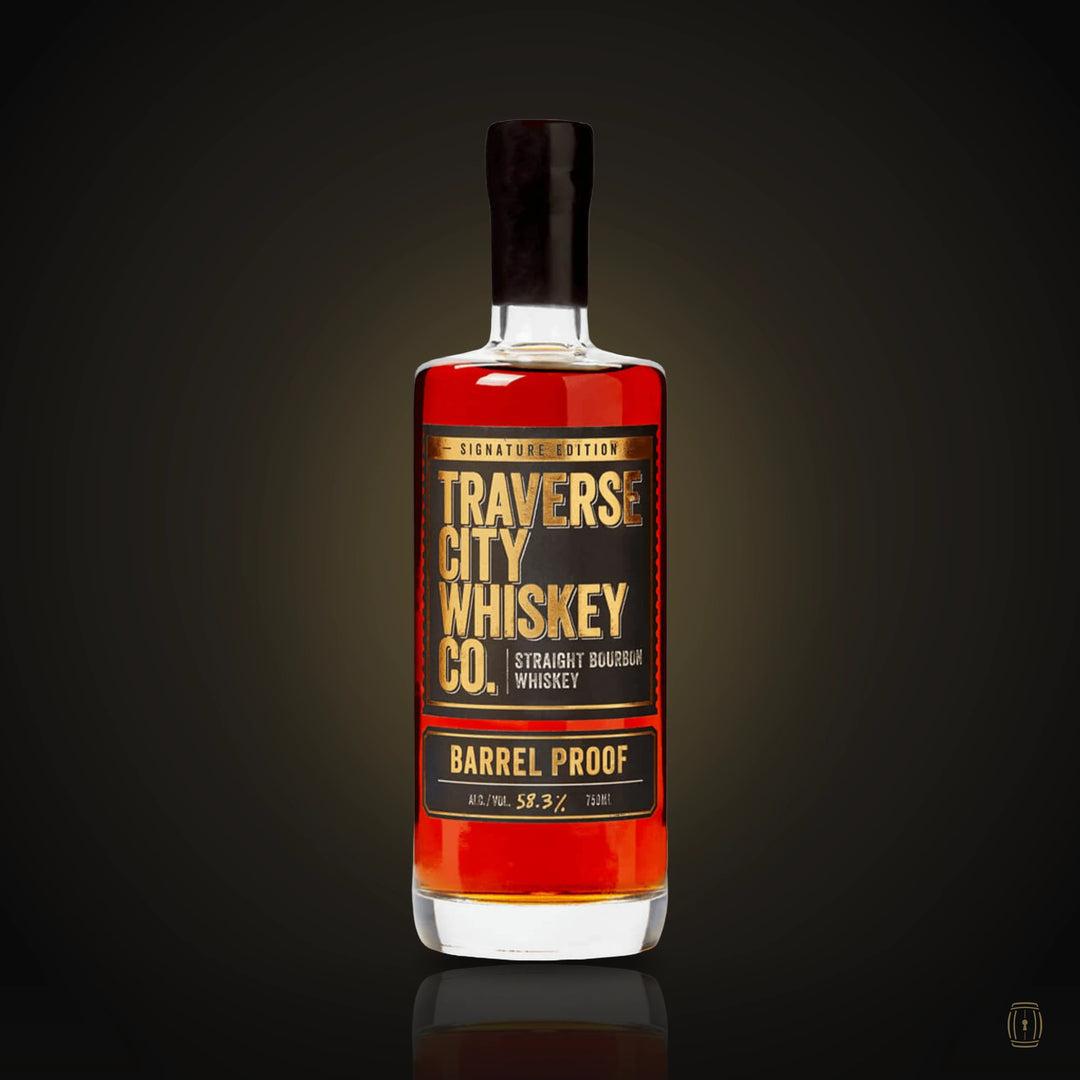 Traverse City Barrel Proof Straight Bourbon Whiskey 750ml