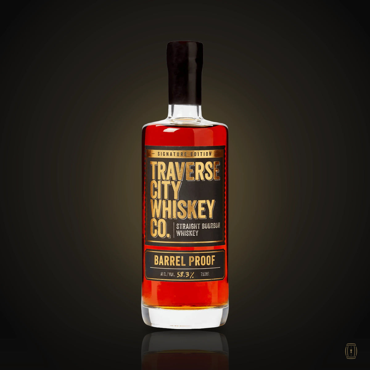 Traverse City Barrel Proof Straight Bourbon Whiskey 750ml