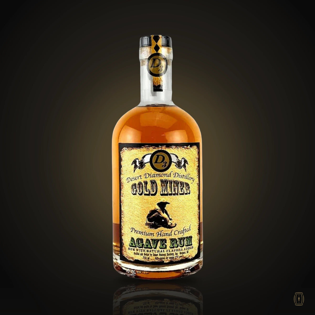 Desert Diamond Distillery Gold Miner Agave Rum 750 ML