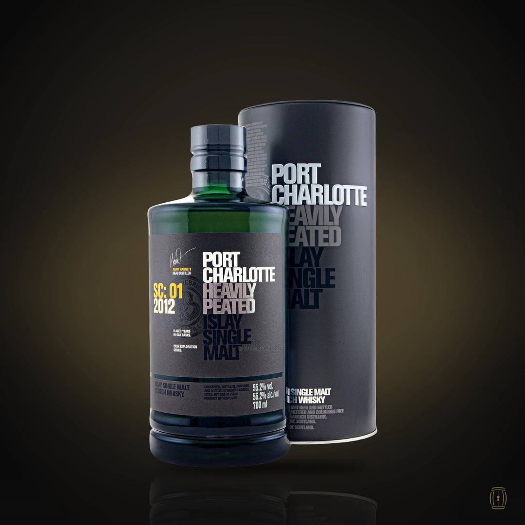 Bruichladdich Port Charlotte Sherry Cask Heavily Peated Single Malt Scotch Whiskey SC:01 2012 750ml