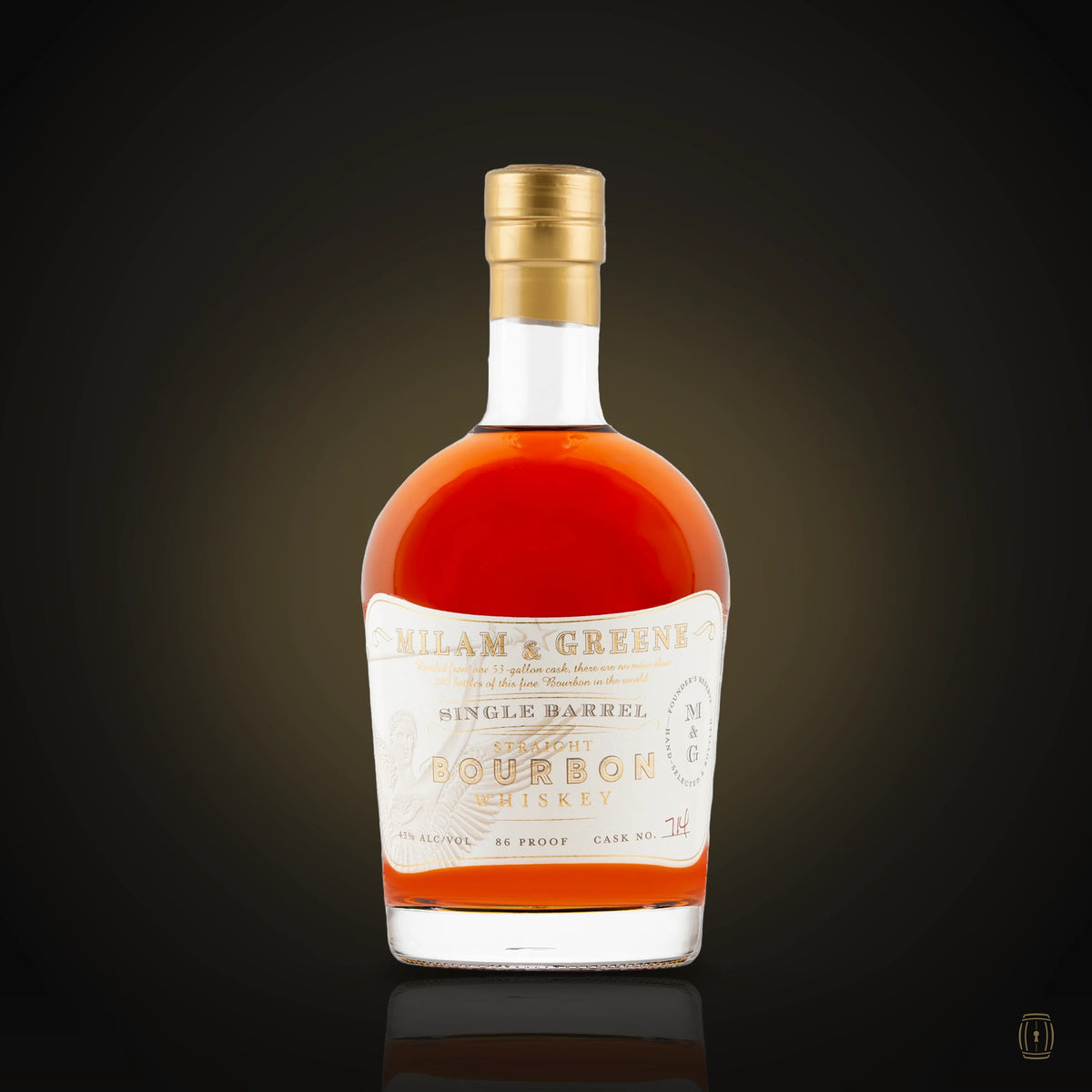 Milam And Greene Single Barrel Straight Bourbon Whiskey 750ml