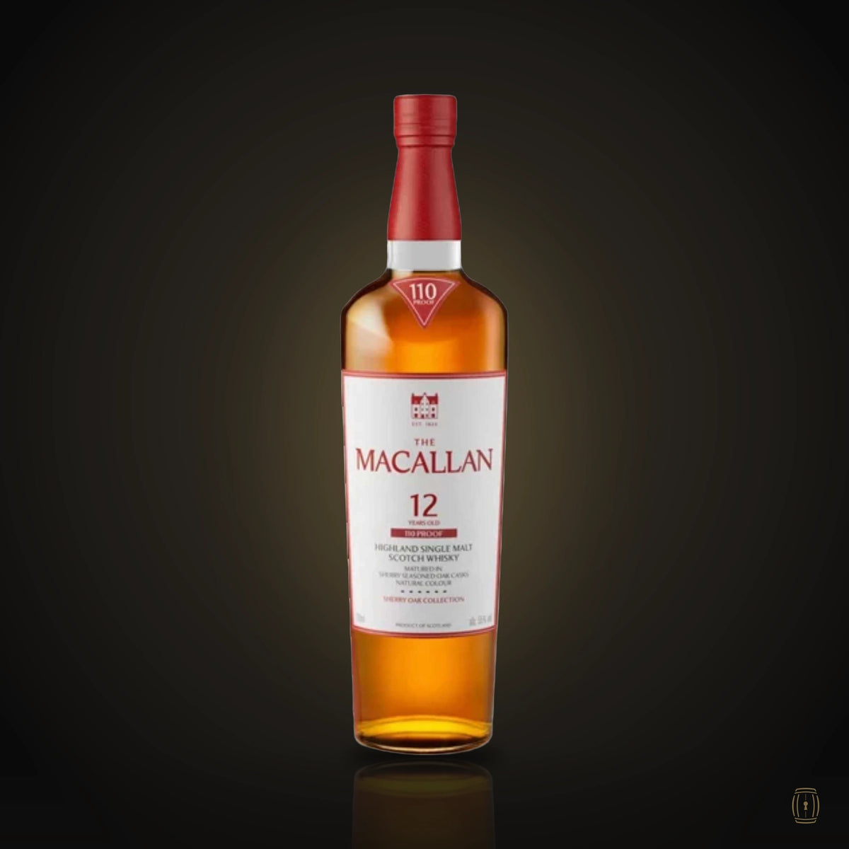 Macallan 12yr Sherry Oak 110 proof 750ml