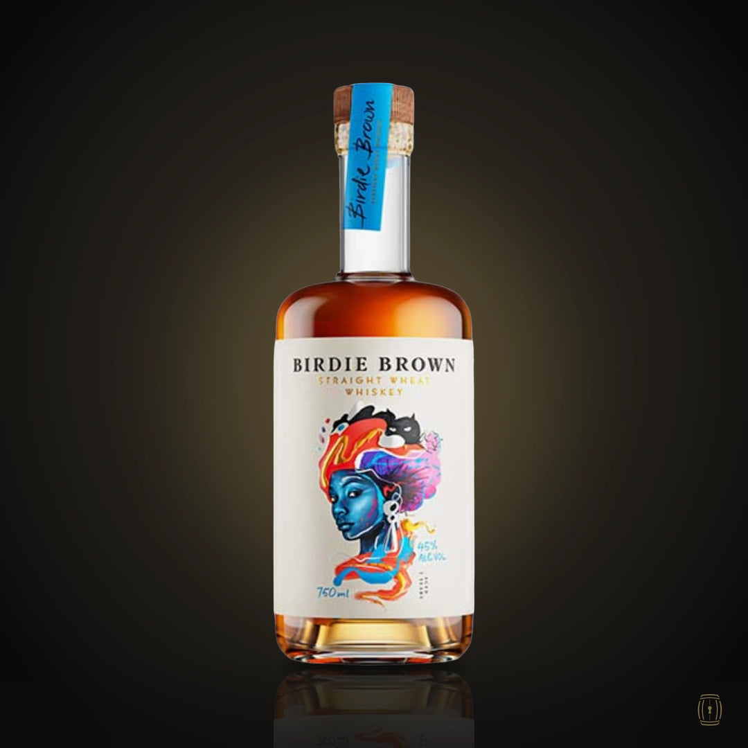 Birdie Brown Straight Wheat Whiskey 3 year 750ml