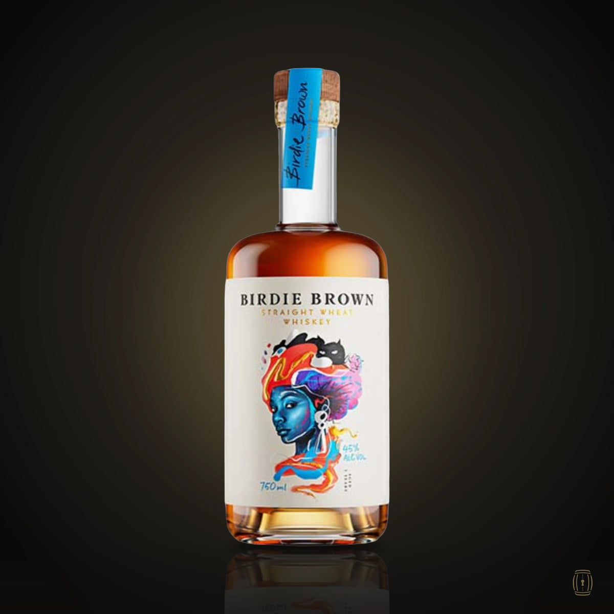 Birdie Brown Straight Wheat Whiskey 3 year 750ml